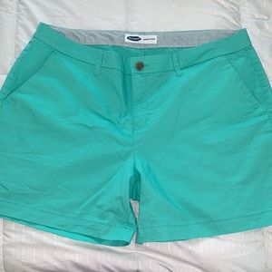 Teal shorts